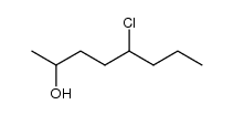 5-chloro-2-octanol Structure