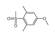5-methoxy-1,3-dimethyl-2-methylsulfonylbenzene结构式