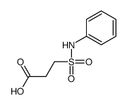 3-(phenylsulfamoyl)propanoic acid Structure