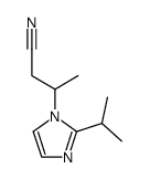 3-(2-isopropyl-imidazol-1-yl)-butyronitrile Structure