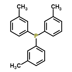 tri(m-tolyl)phosphine Structure