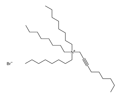 non-2-ynyl(trioctyl)azanium,bromide结构式