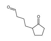 4-(2-oxocyclopentyl)butanal结构式