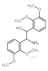 2-amino-1,2-bis(2,3-dimethoxyphenyl)ethanol结构式