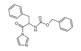 1-<(Benzyl-carbobenzoxyamino)-acetyl>-imidazol Structure