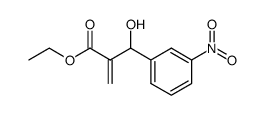 ethyl 2-(3-nitrohydroxybenzyl)acrylate Structure