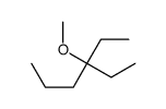 3-ethyl-3-methoxyhexane结构式