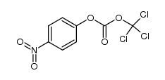 carbonic acid-(4-nitro-phenyl ester)-trichloromethyl ester Structure