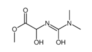 methyl 2-(dimethylcarbamoylamino)-2-hydroxyacetate Structure