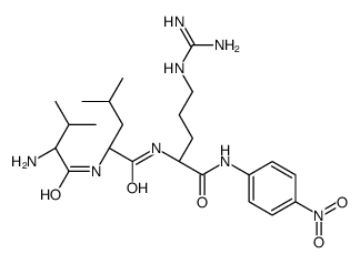 D -Val-Leu-Arg 对硝基苯胺 二乙酸盐结构式