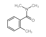 Benzamide,N,N,2-trimethyl- Structure