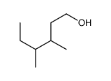 3,4-dimethylhexan-1-ol Structure