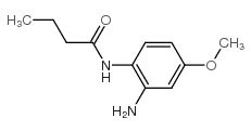 N-(2-amino-4-methoxyphenyl)butanamide structure