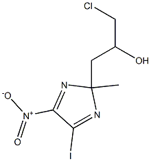 α-(Chloromethyl)-5-iodo-2-methyl-4-nitro-2H-imidazole-2-ethanol picture