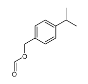 (4-propan-2-ylphenyl)methyl formate结构式