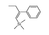 (Z)-1-(trimethylsilyl)-2-phenyl-1-butene Structure