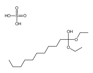 Sulfuric acid, mono(1,1-diethoxy-C11-13-alkyl) ester结构式