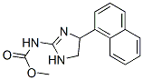 [[4,5-Dihydro-4-(1-naphthalenyl)-1H-imidazol]-2-yl]carbamic acid methyl ester结构式