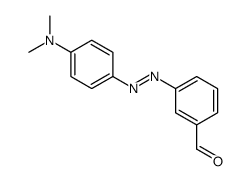 3-[[4-(dimethylamino)phenyl]diazenyl]benzaldehyde结构式