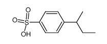 4-sec-butyl-benzenesulfonic acid Structure