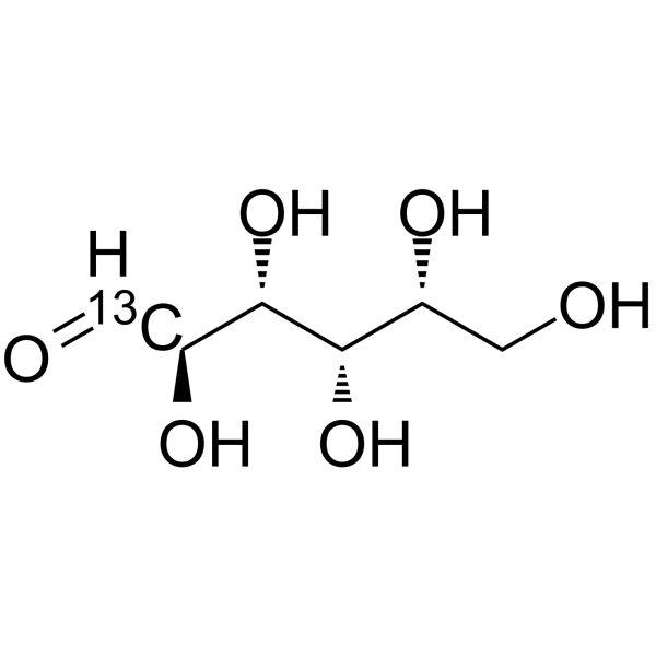 D-Gulose-1-13C结构式