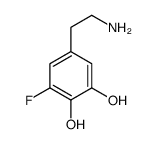 5-(2-aminoethyl)-3-fluorobenzene-1,2-diol Structure