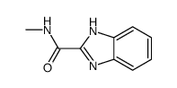 1H-Benzimidazole-2-carboxamide,N-methyl-(9CI) structure