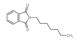 1H-Isoindole-1,3(2H)-dione,2-heptyl- Structure