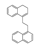 1-(3,4-dihydro-[1]naphthyl)-2-[1]naphthyl-ethane Structure