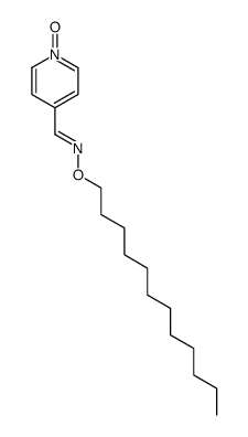 4-pyridinecarboxaldehyde, o-dodecyloxime, 1-oxide结构式