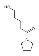 5-hydroxy-1-(pyrrolidin-1-yl)pentan-1-one结构式