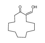 α-(Hydroxymethylene)cyclotridecanone结构式