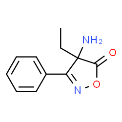 5(4H)-Isoxazolone,4-amino-4-ethyl-3-phenyl-(9CI)结构式