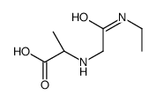 (2S)-2-[[2-(ethylamino)-2-oxoethyl]amino]propanoic acid结构式