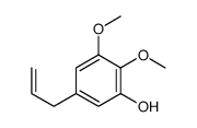 2,3-dimethoxy-5-prop-2-enylphenol Structure