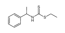 ethyl (1-phenylethyl)carbamodithioate结构式