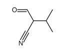 2-formyl-3-methylbutanenitrile structure