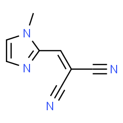 Propanedinitrile, [(1-methyl-1H-imidazol-2-yl)methylene]- (9CI) Structure