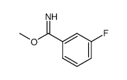 Benzenecarboximidic acid, 3-fluoro-, methyl ester (9CI) picture