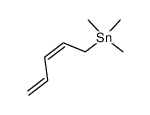 (Z)-penta-2,4-dienyltin Structure