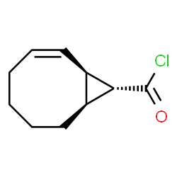 Bicyclo[6.1.0]non-2-ene-9-carbonyl chloride, (1alpha,8alpha,9alpha)- (9CI)结构式