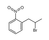 1-(2-bromopropyl)-2-nitrobenzene结构式