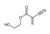 2-hydroxyethyl 2-cyanoprop-2-enoate结构式