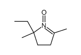 2,5-dimethyl-2-ethyl-Δ5-pyrroline oxide结构式