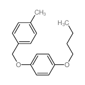 1-butoxy-4-[(4-methylphenyl)methoxy]benzene Structure