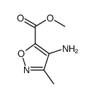 5-Isoxazolecarboxylicacid,4-amino-3-methyl-,methylester(9CI) Structure