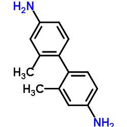 4,4'-二氨基-2,2'-二甲基-1,1'-联苯结构式