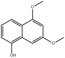 1-Naphthalenol, 5,7-dimethoxy-结构式