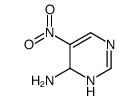 4-Pyrimidinamine, 1,4-dihydro-5-nitro- (9CI)结构式