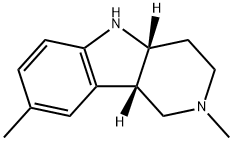 2,8-二甲基-2,3,4,4a,5,9b-六氢-1H-吡啶并[4,3-b]吲哚二盐酸盐结构式
